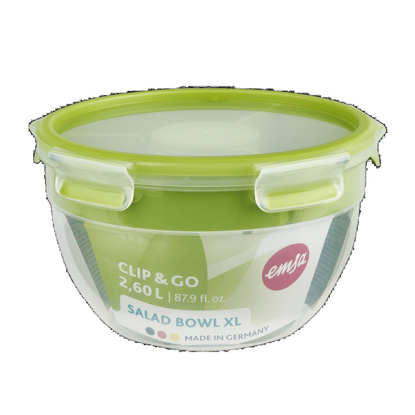 Salatbox CLIP & GO in mehrfarbig