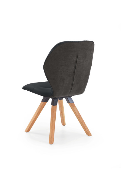 Polsterstuhl CHIANTI in  schwarz, graphit