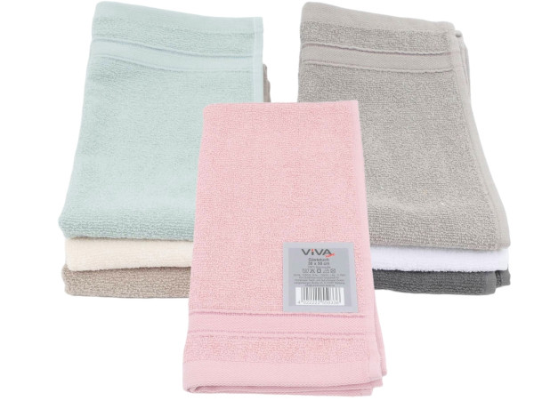 Gästetuch BARI in mehrfarbig aus Baumwolle