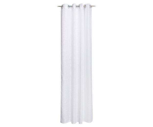 Ösenschal LINEA weiss in weiß aus Polyester