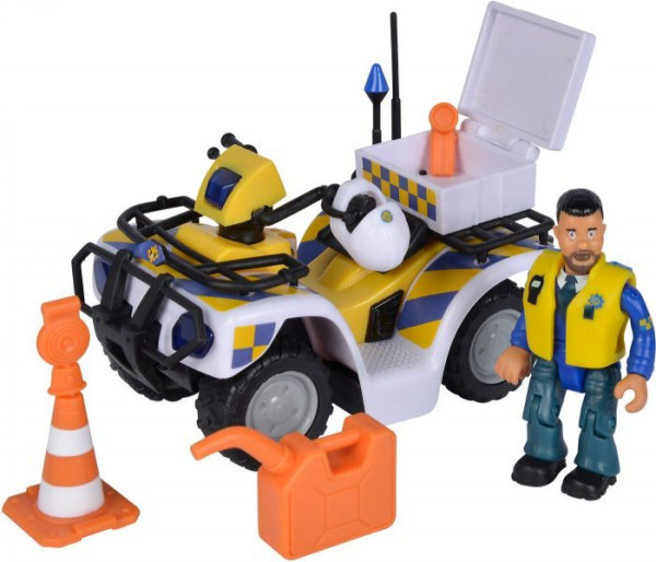 SAM Polizei Quad aus Kunststoff