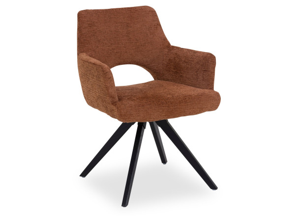 Polsterstuhl KIARA in steel 3545