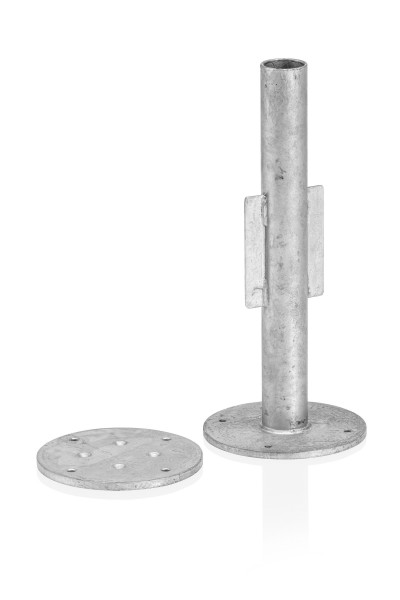 Bodenhülse KETTLER Easy-Stand in silberfarben aus Stahl