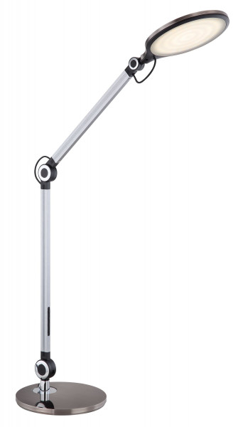 Tischleuchte URIAS in schwarz aus Kunststoff