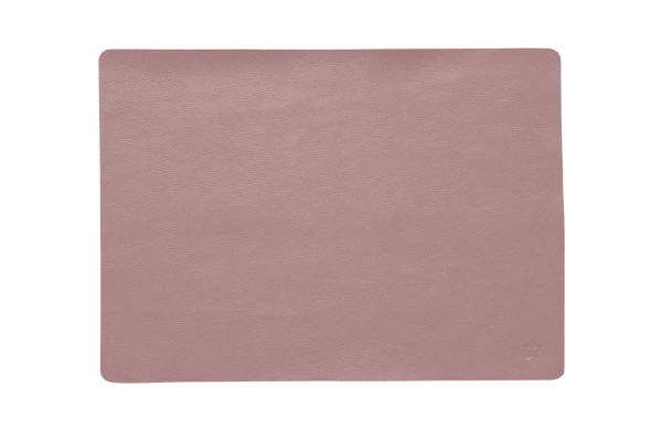 Tischset JAZZ rosenholz in rosa aus Mischgewebe