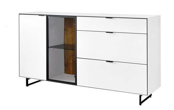 Sideboard witlake FORTINO in weiß aus Lack