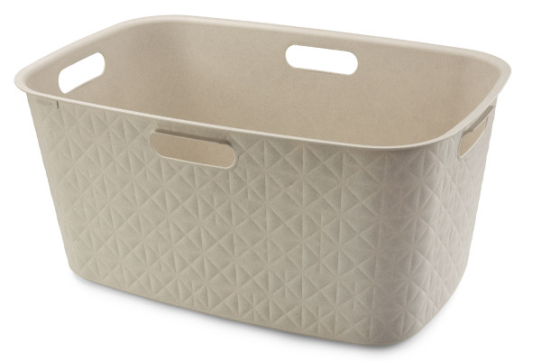 Wäschekorb SOFTEX in creme aus Daune