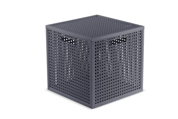 Box KAYA 19L graublau in blau aus Polypropylen