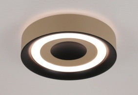Deckenleuchte SPEAKER in beige aus Metall