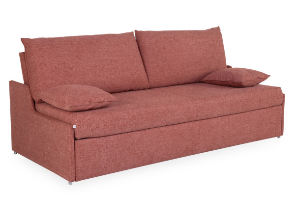Schlafsofa Rolf Weber BRILON in 3008 LACHS aus Stoff
