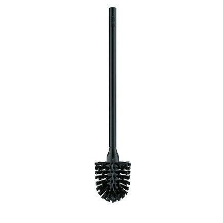 Toilettenbürste BROSSE schwarz in schwarz aus Kunststoff