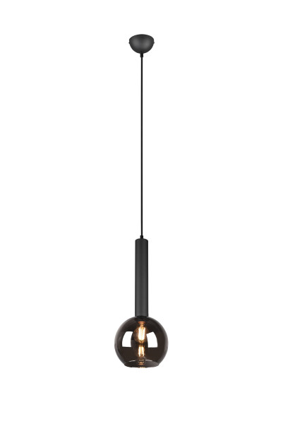 Pendelleuchte CLAYTON in schwarz aus Metall