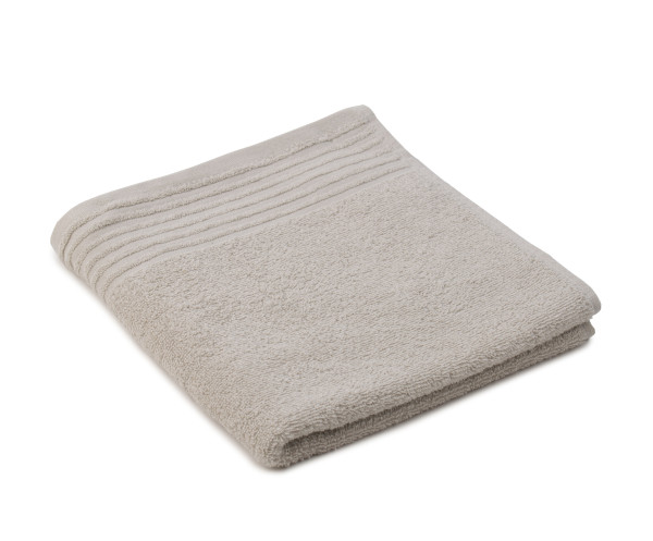 Handtuch HAMBURG silber in silberfarben aus Baumwolle