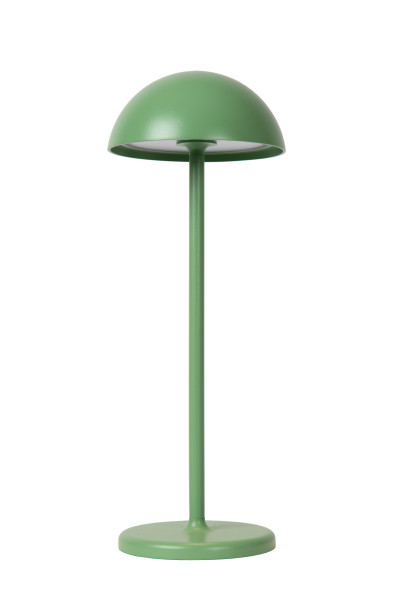 Tischleuchte JOY in grün aus Aluminium