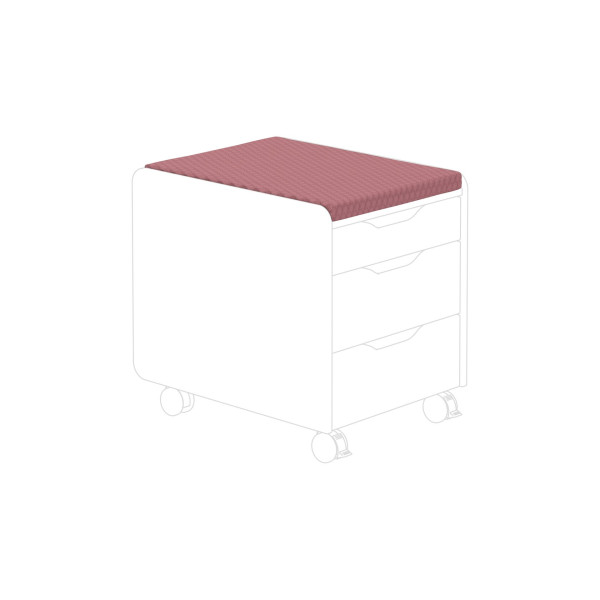 Sitzpolster PAIDI TEENIO in lila aus Polyester