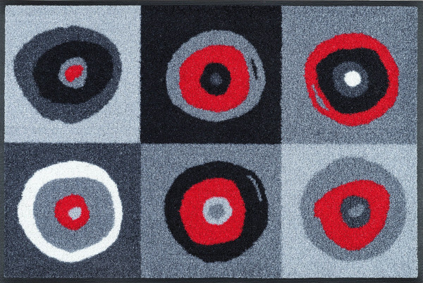 Fußmatte Sergej grey in mehrfarbig aus Polyamid
