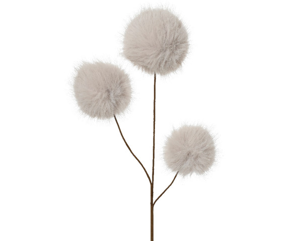 Kunstblume ALIA creme in creme aus Materialmix