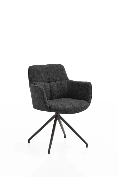 Polsterstuhl LAGOS in  Sneak anthrazit