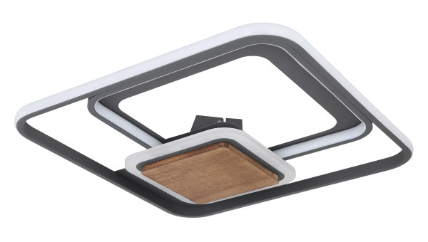 Deckenleuchte NIRRA in graphit aus Metall
