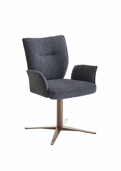 Polsterstuhl STUDIO-LINE in  Lodge darkgrey