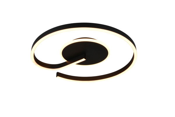 Deckenleuchte CALLE in schwarz aus Metall