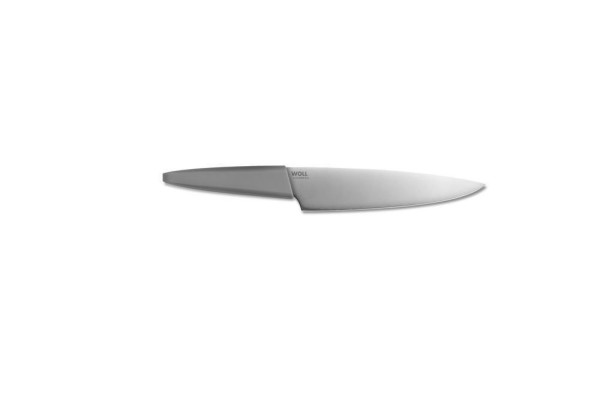 Kochmesser WOLL Dove CUTTING EDGE in grau aus Metall