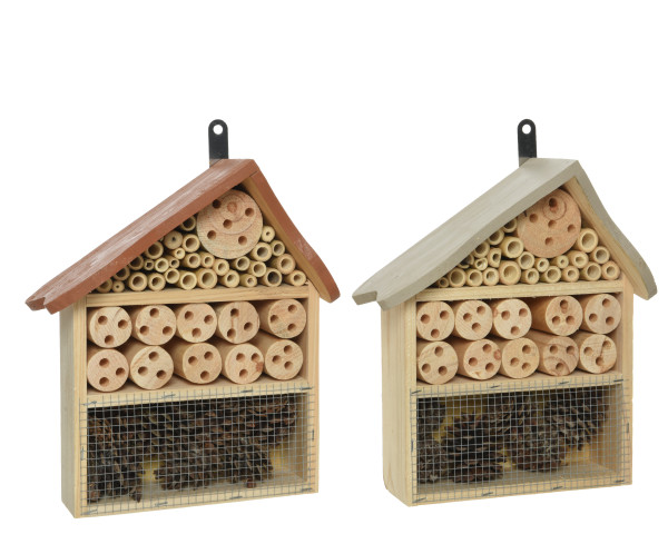 Insektenhotel WOOD in mehrfarbig aus Holz