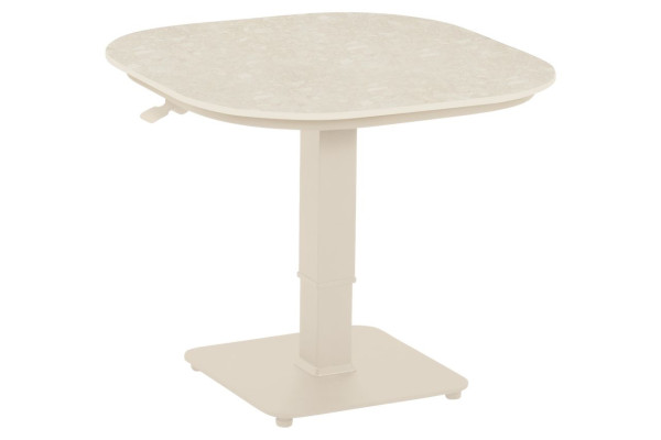 Gartentisch TUBB in beige aus Keramik