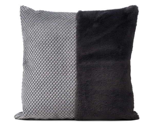 Kissen SVELA anthrazit in anthrazit aus Polyester