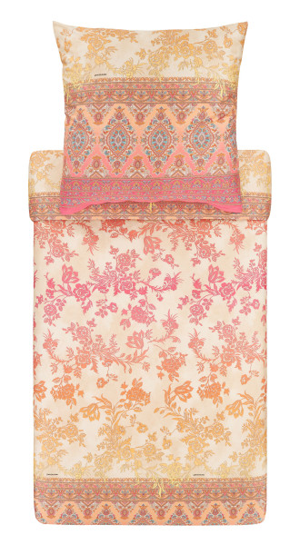 Bettwäsche AGRIGENTO Satin in rose aus Baumwolle