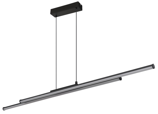 Hängeleuchte KIRINA in schwarz aus Metall