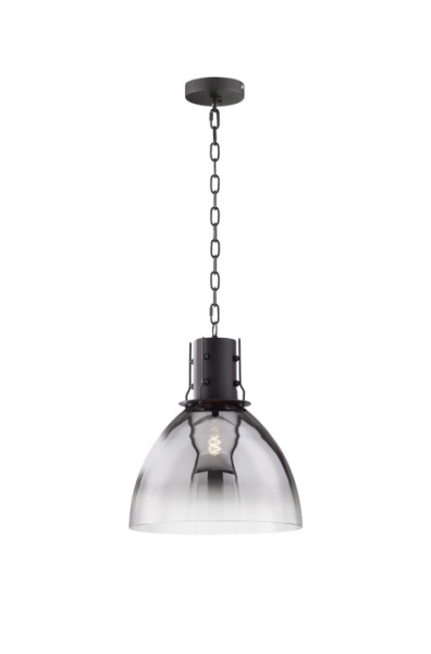 Pendelleuchte LONDO in schwarz aus Metall