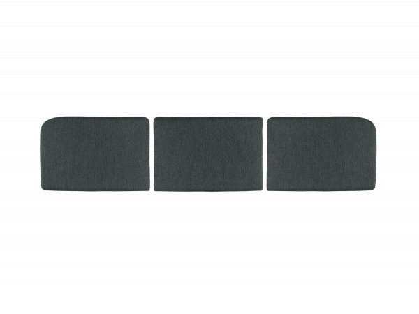 Rückenkissen Kubu in schwarz aus Kunststoff