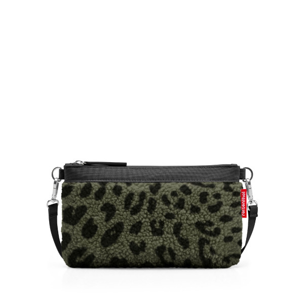 mini reisenthel pouch - teddy leo olive in oliv aus Polyester