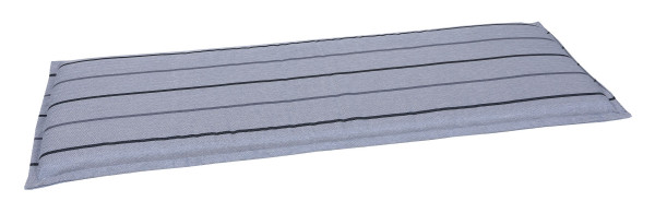 Bank Auflage in blau aus Stoff