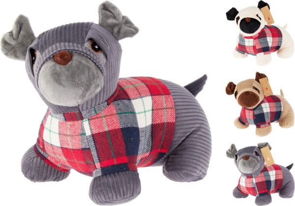 Türstopper DOG in mehrfarbig aus Polyester
