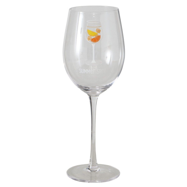 Weinglas SUMMER SPRITZ in transparent aus Glas
