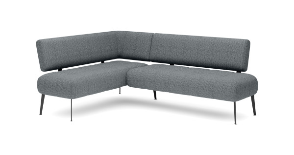 Eckbank HARPER WELSK in grau