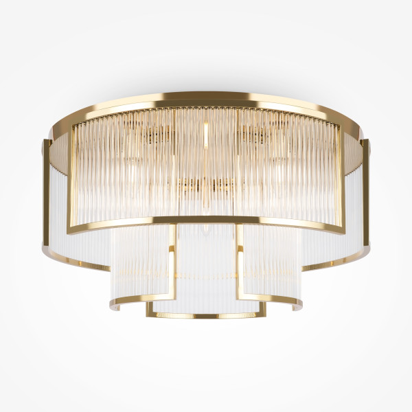 Deckenleuchte FRAME in goldfarben aus Metall