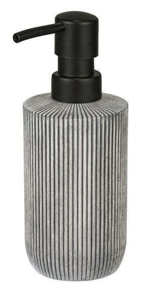 Seifenspender ANTELLA in grau aus Polyresin