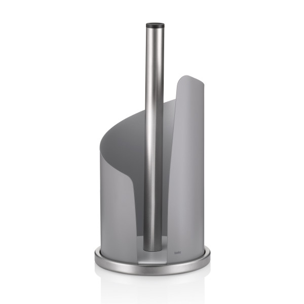 Küchenrollenhalter STELLA in grau aus Materialmix