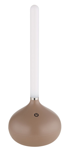 Tischleuchte TURNER in champagner aus Kunststoff