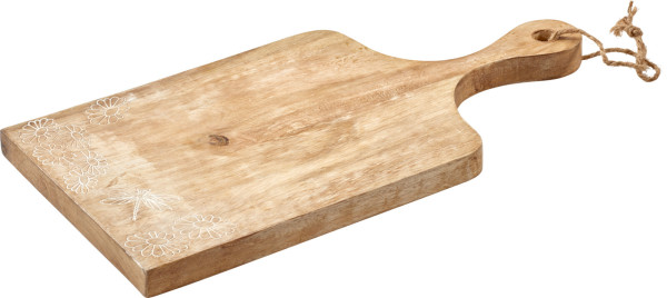 Deko-Tablett MANGO in braun aus Mango