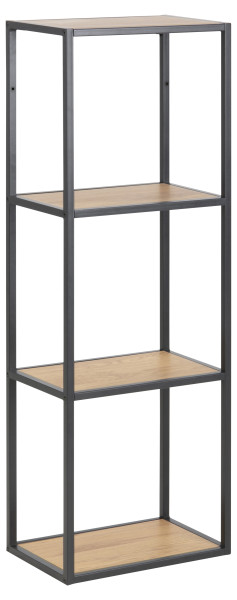 Wandregal SEAFORD in natur aus Materialmix