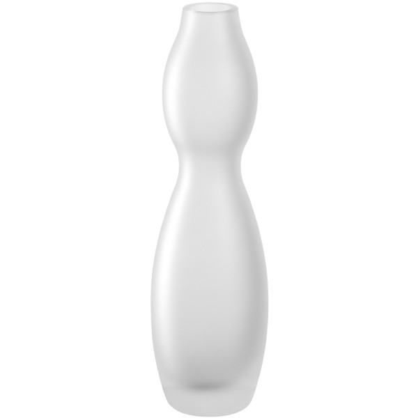 Vase VIVACE in satiniert aus Glas