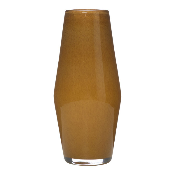 Vase BREGENZ in orange aus Glas