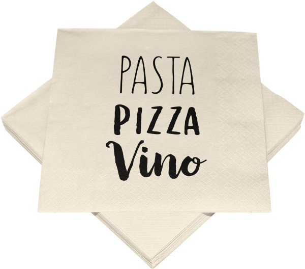 Servietten PASTA PIZZA VINO