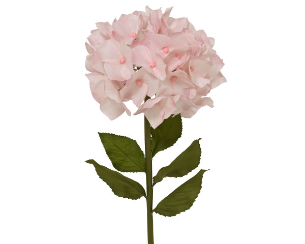 Kunstblume Hortensie in pink aus Polyester