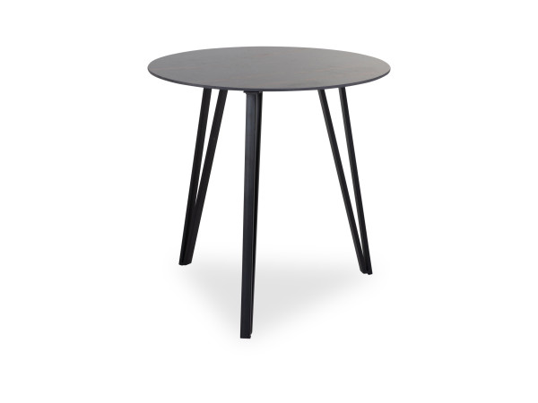 Couchtisch NAKOA in schwarz aus Keramik
