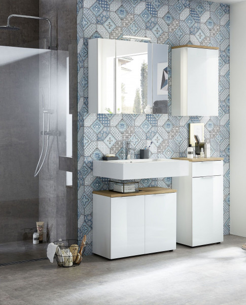 Badezimmer HARPER Grömitz in weiß aus Dekor
